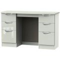 Camden High Gloss Kaschmir Double Pedestal Dressing Table