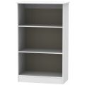 Camden High Gloss White Bookcase