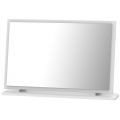 Camden High Gloss White Large Mirror