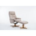 Emirates Swivel Chair & Stool Lisbon Wheat