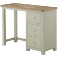 Portland Stone Single Ped Dressing Table