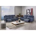 Boston Leather 3 Seater Power Recliner Sofa