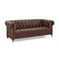 Buckingham Leather Chesterfield 3.5 Seater Sofa