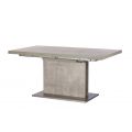 Pella Concrete Effect Extending Dining Table