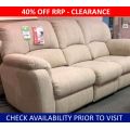 Ashwood Design Carina Clearance 3 Seater Power Recliner & Armchair