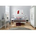 BENTLEY DESIGNS ATLANTA WHITE 135CM LOW FOOTEND BEDSTEAD Lifestyle