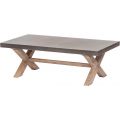 Aurora Concrete Top Coffee Table