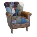 Harl Patchwork Accent Armchair