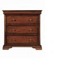 Normandie 4 Drawer Mahogany Chest