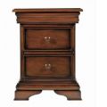 Normandie Bedside Mahogany Table