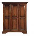 Normandie Triple Mahogany Wardrobe