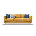 Charlie Standard Back Yellow Sofa