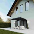 SkyLUX Pergola 3m x 3m Square Pergola With LED Lighting