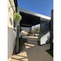 Saturn 6m x 3m 8 Leg Aluminium Pergola Extra Height Beams