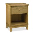 BENTLEY DESIGNS ATLANTA OAK 1 DRAWER NIGHTSTAND