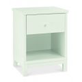 BENTLEY DESIGNS ATLANTA WHITE 1 DRAWER NIGHTSTAND