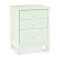 BENTLEY DESIGNS ATLANTA WHITE 3 DRAWER NIGHTSTAND