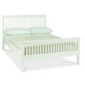 BENTLEY DESIGNS ATLANTA WHITE 135CM HIGH FOOTEND BEDSTEAD