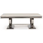 Arianna Cream Marble Coffee Table