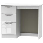 Camden High Gloss White Vanity Dressing Table