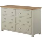 Portland Stone 6 Drawer Chest