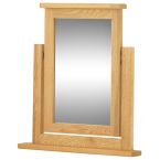 Portland Oak Dressing Table Mirror