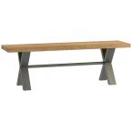 Wentwood Industrial Oak Large Bench