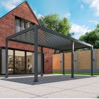Titan 6m x 3m Rectangular Aluminium Pergola