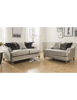 Belvedere Velvet 2 Seater Sofa Lifestyle