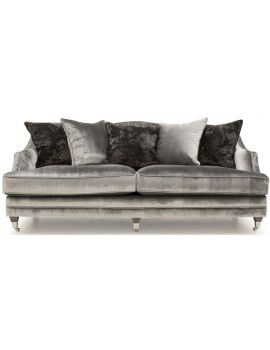 Belvedere Velvet 4 Seater Sofa