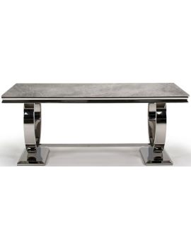 Arianna Grey Marble 180cm Dining Table