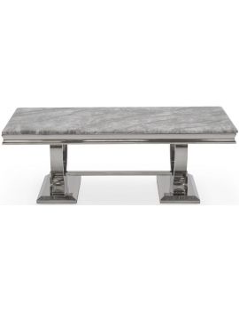 Arianna Grey Marble Coffee Table