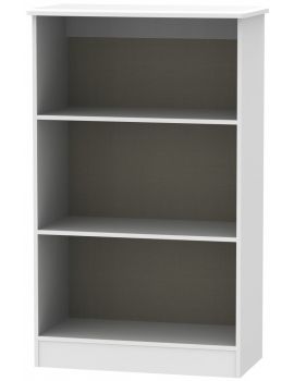 Camden High Gloss White Bookcase