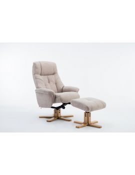 Emirates Swivel Chair & Stool Lisbon Wheat