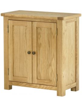 Portland Oak 2 Door Cabinet