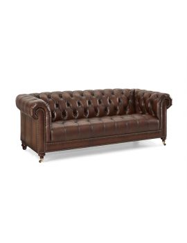 Buckingham Leather Chesterfield 2 Seater Sofa