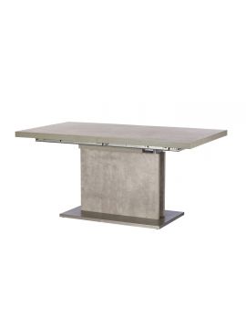 Pella Concrete Effect Extending Dining Table