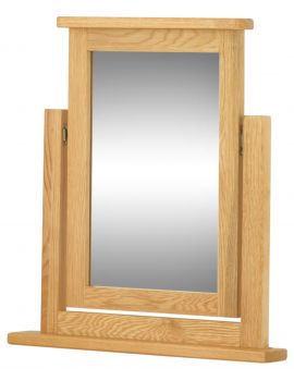 Portland Oak Dressing Table Mirror