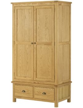 Portland Oak Gents Wardrobe