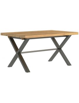 Wentwood Industrial Oak Small Dining Table