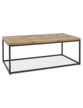 Indus Rustic Oak Coffee Table