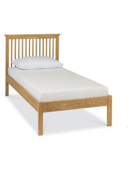 BENTLEY DESIGNS ATLANTA OAK 90CM LOW FOOTEND BEDSTEAD