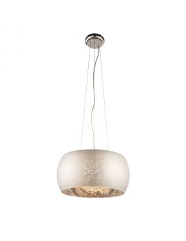 E9 5 Light Ceiling Pendant Iin Silver Finish