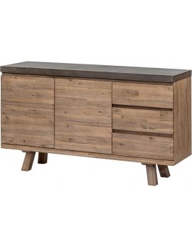 Aurora Concrete Top Large Sideboard