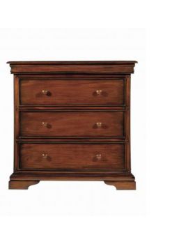 Normandie 4 Drawer Mahogany Chest