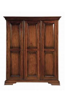 Normandie Triple Mahogany Wardrobe