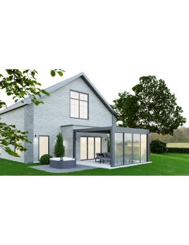 Saturn 3m Glass Sliding Door System