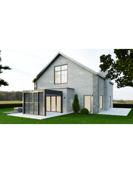 Saturn 3m Open/Close Adjustable Sliding Panel Wall