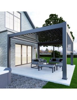 Saturn Aluminium Pergola Extra Height Beams