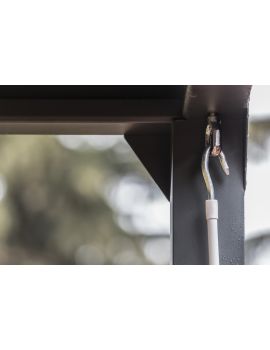 Essential 3m x 3m Aluminium Pergola